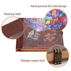 Our Adventure Book Scrapbook Photo Album Wedding Leather Valentine Gift 146pages
