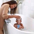 Lalo 6pc Silicone Stacking Cups Bath Toy Dishwasher Safe Stress-free Cleaning