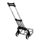 165 Lb Capacity Folding Hand Truck Lightweight Heavy Duty Dolly Cart With Wheels