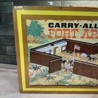  4685 Fort Apache Carry-all Action Playset 1968 Marx Vintage Western Cowboy Set