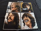 The Beatles Let It Be Black Xl T Shirt 100  Cotton 2008 Apple Corps Color Photos