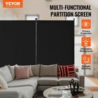 Vevor Room Divider 4 Panel Room Divider Folding Privacy Screen And Portable