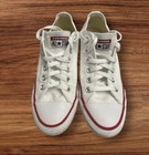 Converse Chuck Taylor White Low Top Sneakers Size 8