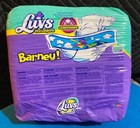 Sealed Jumbo Pack Of 32 Luvs Size 6 Vintage Plastic Diapers Barney