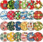 24 Pcs Christmas Pattern Scrapbook Paper  24 Design Christmas Scrapbooking Paper