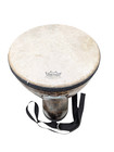 Remo 19  X 10  Djembe Drum With Strap Fiberskyn 3 Fa Head