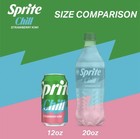 New Flavor - Sprite Chill Kiwi Strawberry Soda 12oz 12 Pack- Ships Same Day