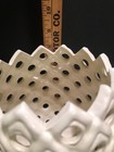 Vintage Orig Mid-century Modern Style Vase Pineapple Shaped Candle Holder Signed