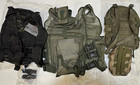 Airsoft Paintball Gear Lot - Tac Vest - Hydration Pack - Pouch -new Free S h