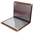  Recipe Binder Restaurant Menu Cover Price List Paper Insert Transparent Recipes