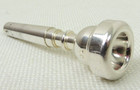 Vintage Frank Holton   Co  7c Trumpet Mouthpiece Silver Plated Clean   Sanitized
