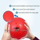 10  Classic School Inflatable Playground Ball Kickball Ball For Kids - Red