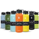 40 Oz Vacuum Insulated Wide Mouth -hydro Flask  Stainless Steel Water Bottle
