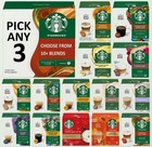 Starbucks Coffee Pods By Nescafe Dolce Gusto Pick Any 3 Packs From 7 Blends