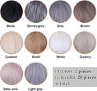 20 Pcs Faux Fur Pom Pom Balls Fluffy For Hats Beanies Shoes Bags Accessories