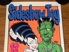 Sideshow Toy 2002 Comic Con Lim Ed Numbered Signed Litho Kemo Frankenstein