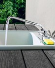 Commercial Bar Sink Faucet 12  Swivel 12  Spout  Chrome Polished 