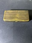 Antique Gillette Gold Tone Safety Razor In Gold Tone Travel Case