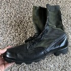 Vintage Ro-search Jungle Boots Size 12r Dark Green Combat Military Distressed