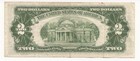 1953 Red Seal  2 Dollar Bill United States Star Note 601a-xyf