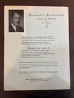 Vintage Boxman s Restaurant Menu Bloomington Indiana 11  X 8 5 