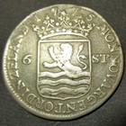 Certificate Of Authenticity Silver 1775 Colonial New York Ship Shilling Zeeland