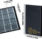 Coin Flip Holder Albums - 120 Pockets 2x2 Coin Flips Coin Storage Books For Coin