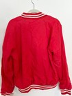 Vintage Retro 70 s-80 s Sears Brand Red Bomber Varsity Jacket In Excellent Condi