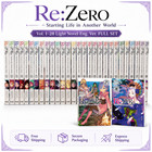 Re zero   starting Life In Another World Vol  1-28 Light Novel English Full Set