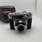 Tenax Zeiss Ikon Vintage Camera With Carl Zeiss Tessar Lens With Case - Read