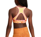 Nike Big Girls  Training Swoosh Reversible Sports Bra Sz L Large  14-16  Coral
