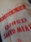 Wilson   Co  Inc  Cured Salted Meats Chicago  Illinois  Cotton Muslin Sack