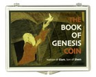 Book Of Genesis Coin  Nation Of Elam  Son Of Shem In Clear Case   Coa   History