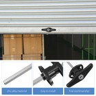 Sturdy Practical Zinc Alloy Shed Door Lock T-handle Lock Kit Garage Door Lock