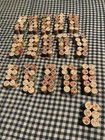 Massive 400  Lot Of Lily Sewing Thread Spool Vintage Mercerized Cotton