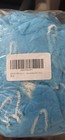 100 Pcs Elastic Men Beard Cover Beard Nets Food Service Beard Mask Cover Blue