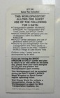 Ticket Stub  1988 Walt Disney World - 3 Day World Passport