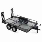 Rc Metal Heavy Duty Trailer For 1 10 Scale Rc Rock Crawler Car Truck Car Decor