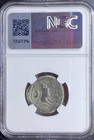 200bc-151bc Ancient Celtic Iberian Coin Castulo Very Rare Bull Chf Ngc Graded