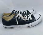 Converse Chuck Taylor All Star Sneakers Black White Athletic Shoes Unisex M7 W9