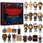 Countdown Stranger Things Advent Calendar 2025 24 Days Festive 2d Flat Blind Box