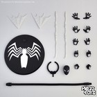 Black Neighbor Symbiotic Spider Man Black Venom Battle Coat Joint Mobile Handpie