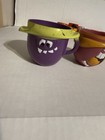 Pillsbury Funny Face Vintage Plastic Cups Lot Of 7 1969-70