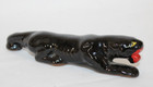 Vintage Mcm Ceramic Black Panther Figure  5 5   Japan