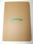 Jameson Scotch Whisky Blank Notebook  journal 5 1 4x 8 3 8