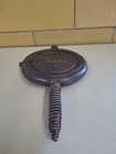 Ideal  8 Cast Iron Waffle Iron  Stove Top  No Base