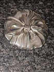 Godinger Enchantment Silver Plate Pocket Hand Mirror Vanity Round 3 25 Inch Vtg