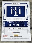 2025 Panini National Treasures Treasured Numbers Kyle Larson Auto   73 99 