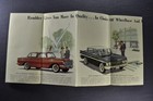 1961 Rambler Brochure Classic Ambassador American Sedan Wagon Nice Original 61