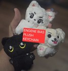 Kpop Plush Keychain  Enhypen Fanmade  Plushies  Engene Kpop Keychain Plushie